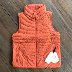 lululemon Lightweight Relaxed-Fit Down Vest - Orange, 6, NWT